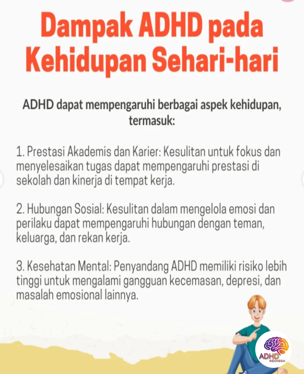 ADHD dan Hubungan Sosial Anak di Lingkungan Sekolah di Provinsi Jawa Timur