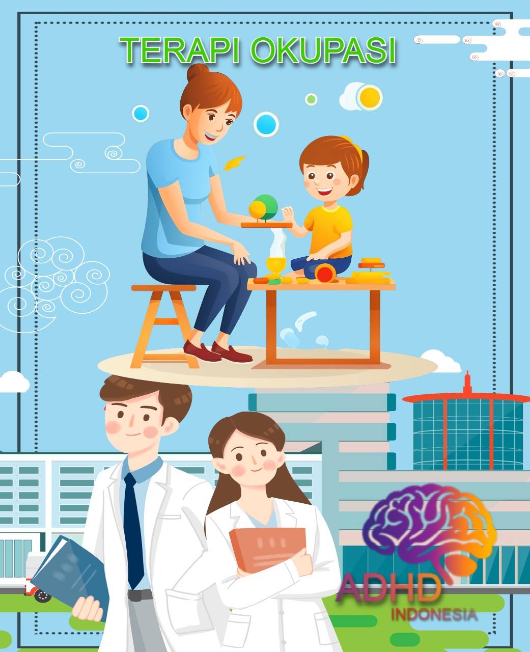 Rujukan untuk Terapi Okupasi untuk Anak ADHD Indonesia Provinsi Jawa Timur